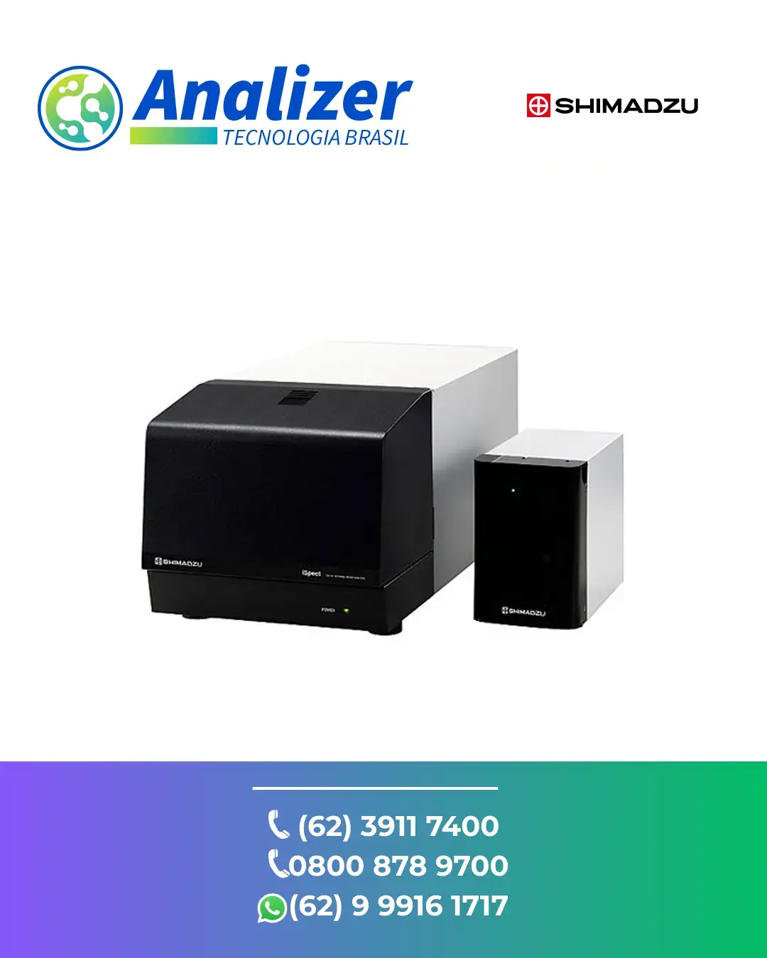 MANUTENÇÃO EM ANALISADOR DINAMICO DE PARTICULAS ISPECT DIA 10 SHIMADZU BRASIL