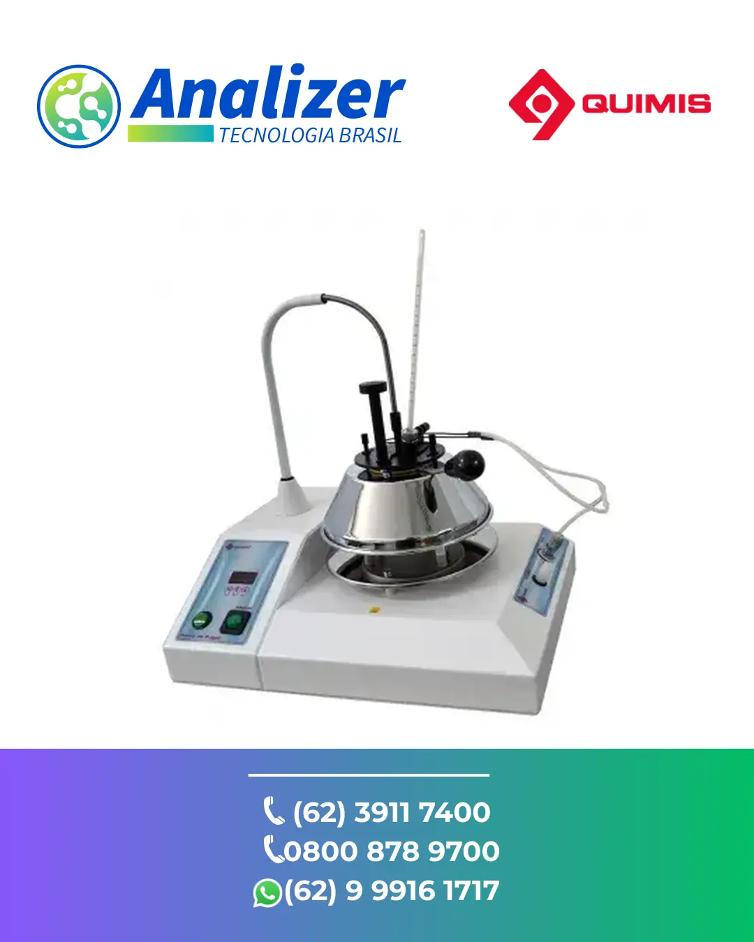 REPARO DETERMINADOR DE PONTO DE FULGOR PENSKY MARTENS Q292A QUIMIS BRASIL