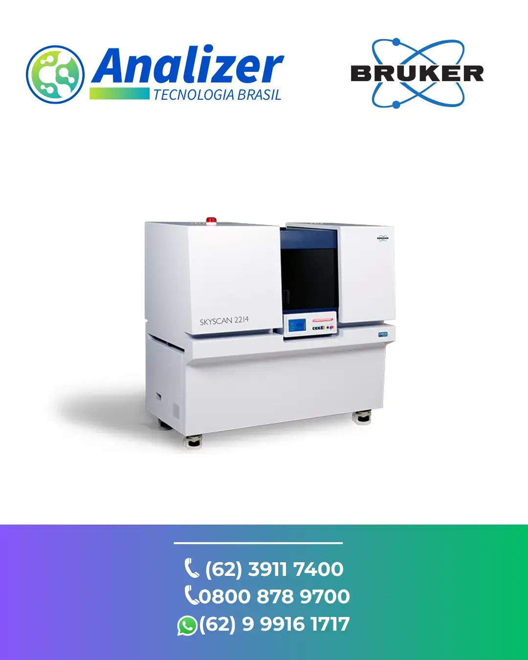 REPARO MICROSCOPIO 3D DE RAIOS X SKYSCAN 2214 CMOS EDITION BRUKER ...